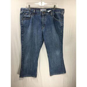 LEVI SIGNATURE Stretch Low Rise Boot Cut Women's Size 16 Short